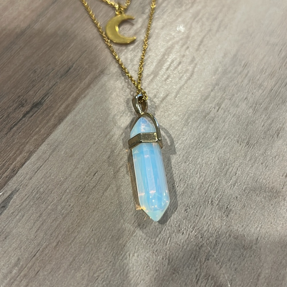 Opalite Crystal Necklace